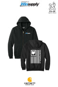 Carhartt® Midweight Hooded Zip-Front Sweatshirt - Winsupply Centerville OH