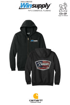 Carhartt® Midweight Hooded Zip-Front Sweatshirt - Englewood Winsupply