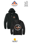 Carhartt® Midweight Hooded Zip-Front Sweatshirt - Noland Company Chesapeake