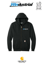 Carhartt® Midweight Hooded Zip-Front Sweatshirt - Windustrial Triple Cities (Left Chest Only)