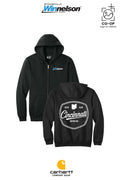 Carhartt® Midweight Hooded Zip-Front Sweatshirt - Withamsville Winnelson