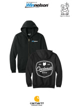 Carhartt® Midweight Hooded Zip-Front Sweatshirt - Withamsville Winnelson