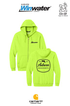 Carhartt® Midweight Hooded Zip-Front Sweatshirt - Auburn Winwater