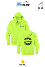 Carhartt® Midweight Hooded Zip-Front Sweatshirt - Winsupply Emerald City