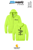 Carhartt® Midweight Hooded Zip-Front Sweatshirt - Winsupply of Seymour IN