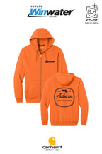 Carhartt® Midweight Hooded Zip-Front Sweatshirt - Auburn Winwater