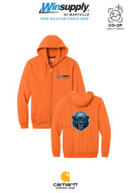 Carhartt® Midweight Hooded Zip-Front Sweatshirt - Winsupply of Maryville