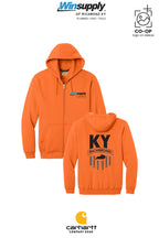 Carhartt® Midweight Hooded Zip-Front Sweatshirt - Winsupply of Richmond KY