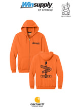Carhartt® Midweight Hooded Zip-Front Sweatshirt - Winsupply of Seymour IN