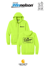 Carhartt® Midweight Hooded Zip-Front Sweatshirt - Denver Winnelson
