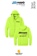 Carhartt® Midweight Hooded Zip-Front Sweatshirt - Winsupply of Frederick