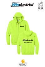 Carhartt® Midweight Hooded Zip-Front Sweatshirt - Charlotte Windustrial