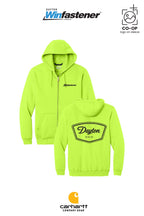 Carhartt® Midweight Hooded Zip-Front Sweatshirt - Dayton Winfastener