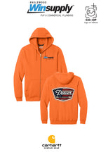Carhartt® Midweight Hooded Zip-Front Sweatshirt - Englewood Winsupply