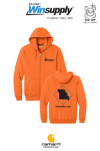 Carhartt® Midweight Hooded Zip-Front Sweatshirt - Kearney Winsupply