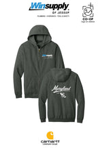 Carhartt® Midweight Hooded Zip-Front Sweatshirt - Winsupply of Jessup