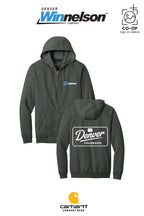 Carhartt® Midweight Hooded Zip-Front Sweatshirt - Denver Winnelson