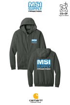 Carhartt® Midweight Hooded Zip-Front Sweatshirt - MSI Supply Houston