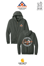 Carhartt® Midweight Hooded Zip-Front Sweatshirt - Noland Company Chesapeake