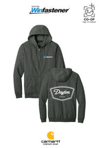 Carhartt® Midweight Hooded Zip-Front Sweatshirt - Dayton Winfastener
