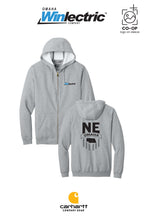 Carhartt® Midweight Hooded Zip-Front Sweatshirt - Omaha Winlectric