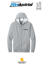 Carhartt® Midweight Hooded Zip-Front Sweatshirt - Windustrial Triple Cities (Left Chest Only)