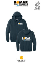 Carhartt® Midweight Hooded Zip-Front Sweatshirt - Romar Supply San Antonio