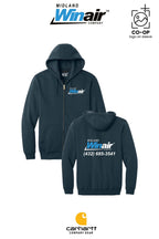 Carhartt® Midweight Hooded Zip-Front Sweatshirt - Midland Winair
