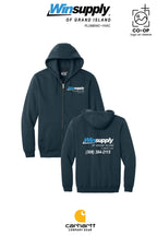 Carhartt® Midweight Hooded Zip-Front Sweatshirt - Winsupply of Grand Island