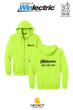 Carhartt® Midweight Hooded Zip-Front Sweatshirt - Louisville Winlectric