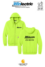 Carhartt® Midweight Hooded Zip-Front Sweatshirt - Waycross Winlectric