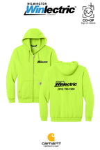 Carhartt® Midweight Hooded Zip-Front Sweatshirt - Wilmington Winlectric