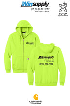 Carhartt® Midweight Hooded Zip-Front Sweatshirt - Winsupply of Kansas City