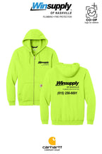 Carhartt® Midweight Hooded Zip-Front Sweatshirt - Winsupply of Nashville