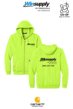 Carhartt® Midweight Hooded Zip-Front Sweatshirt - Winsupply Pensacola Fire & Fabrication