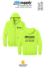Carhartt® Midweight Hooded Zip-Front Sweatshirt - Winsupply of Pioneer Valley