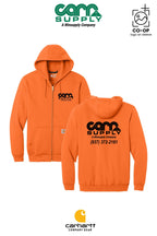 Carhartt® Midweight Hooded Zip-Front Sweatshirt - Carr Supply - Xenia