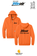 Carhartt® Midweight Hooded Zip-Front Sweatshirt - Midland Winair