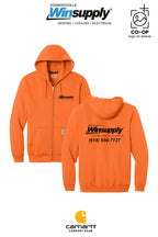 Carhartt® Midweight Hooded Zip-Front Sweatshirt - Edwardsville Winsupply