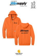 Carhartt® Midweight Hooded Zip-Front Sweatshirt - Lynchburg Winsupply