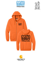 Carhartt® Midweight Hooded Zip-Front Sweatshirt - MSI Supply Houston