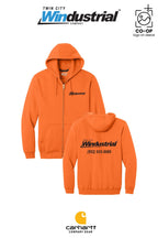 Carhartt® Midweight Hooded Zip-Front Sweatshirt - Twin City Windustrial