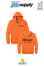 Carhartt® Midweight Hooded Zip-Front Sweatshirt - Birmingham Winsupply