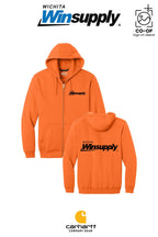 Carhartt® Midweight Hooded Zip-Front Sweatshirt - Wichita Winsupply