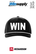 WIN *text only* Richardson 112FPR Five-Panel with Rope - Wichita Winsupply ** SPECIAL**
