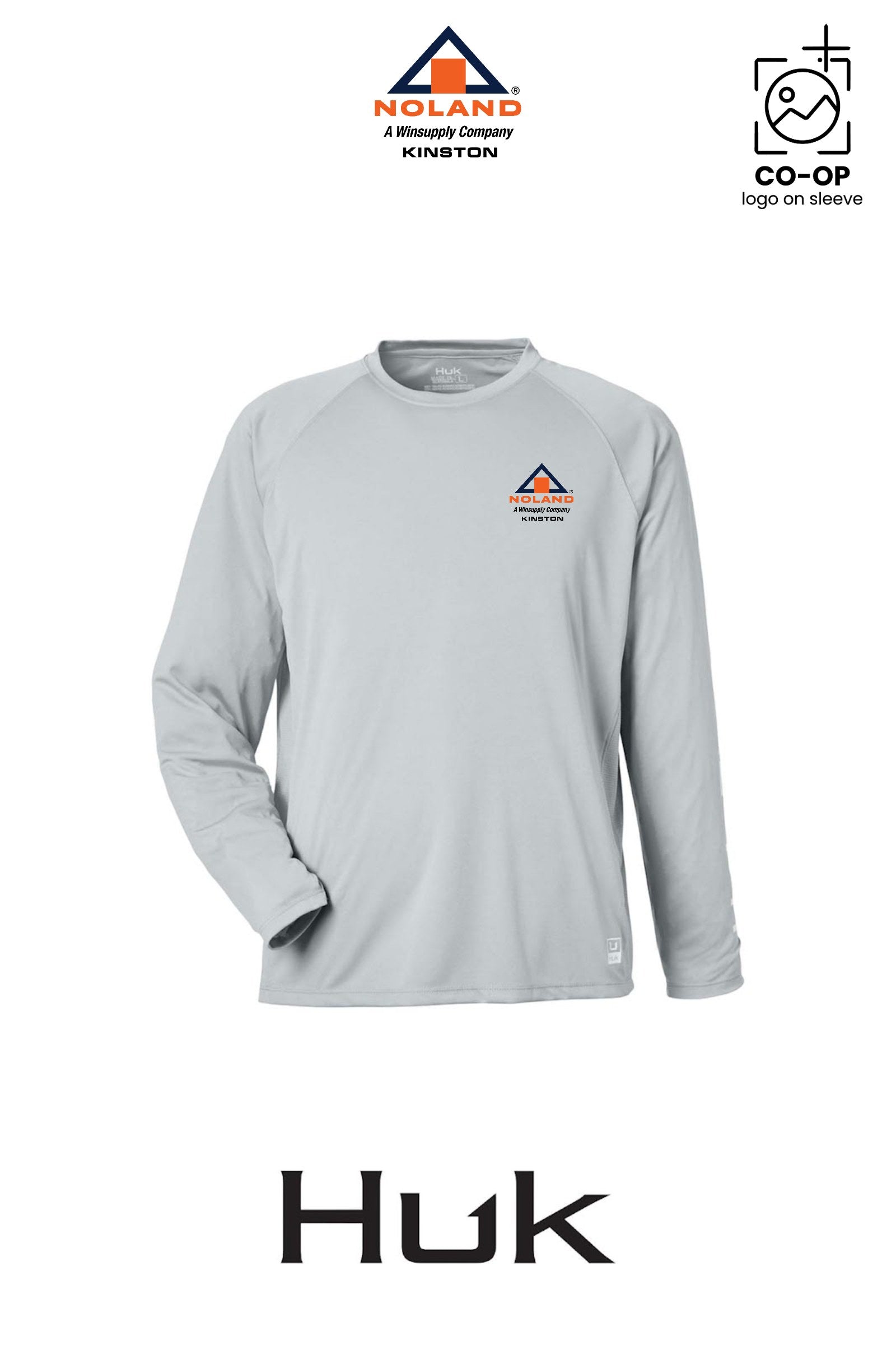 HUK Men's LoPro Pursuit Long Sleeve T-Shirt - Kinston Noland