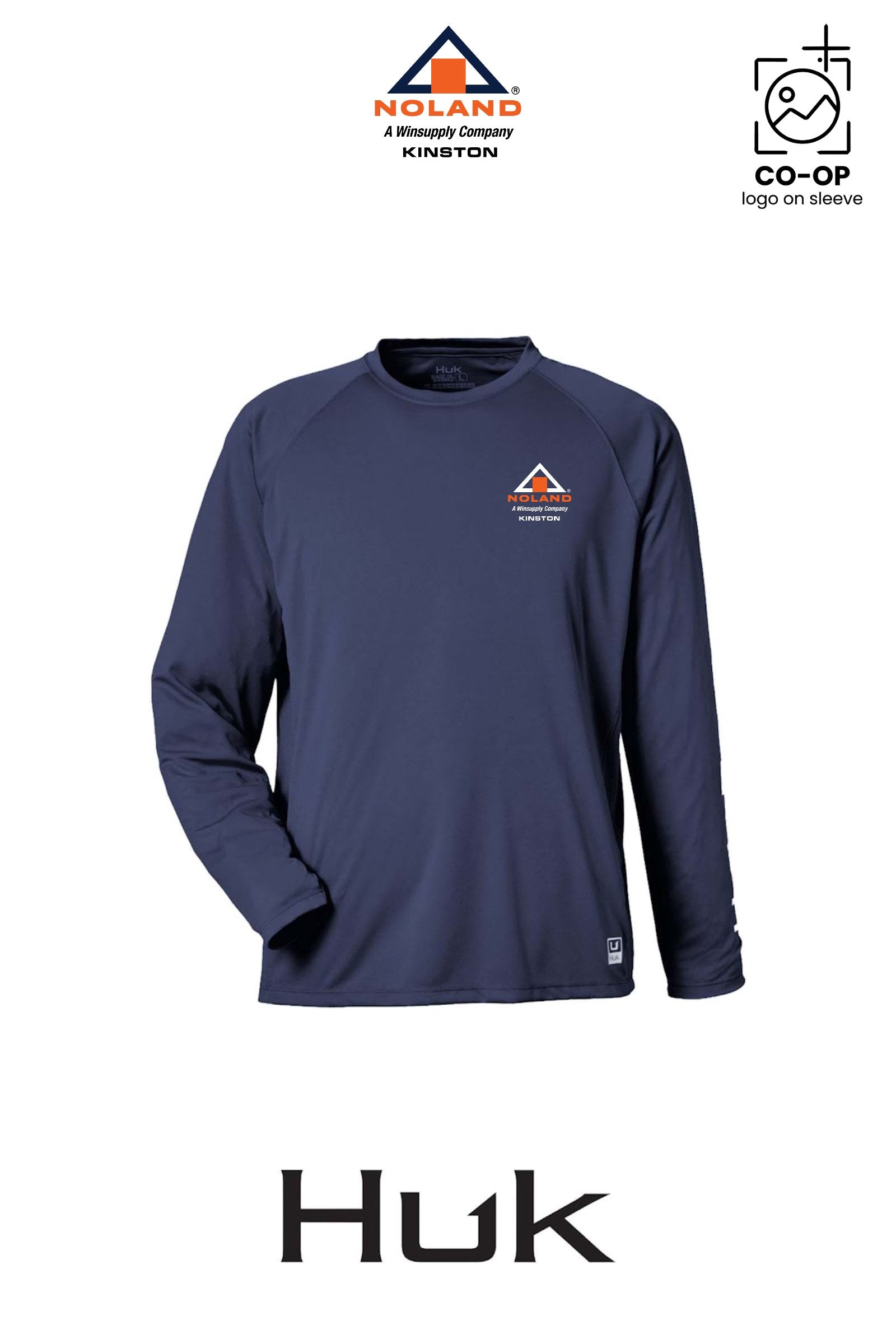 HUK Men's LoPro Pursuit Long Sleeve T-Shirt - Kinston Noland