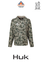 HUK Women's Coldfront+ KC Print Hooded Sweatshirt - Kinston Noland