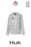 HUK Women's Coldfront+ KC Print Hooded Sweatshirt - Kinston Noland