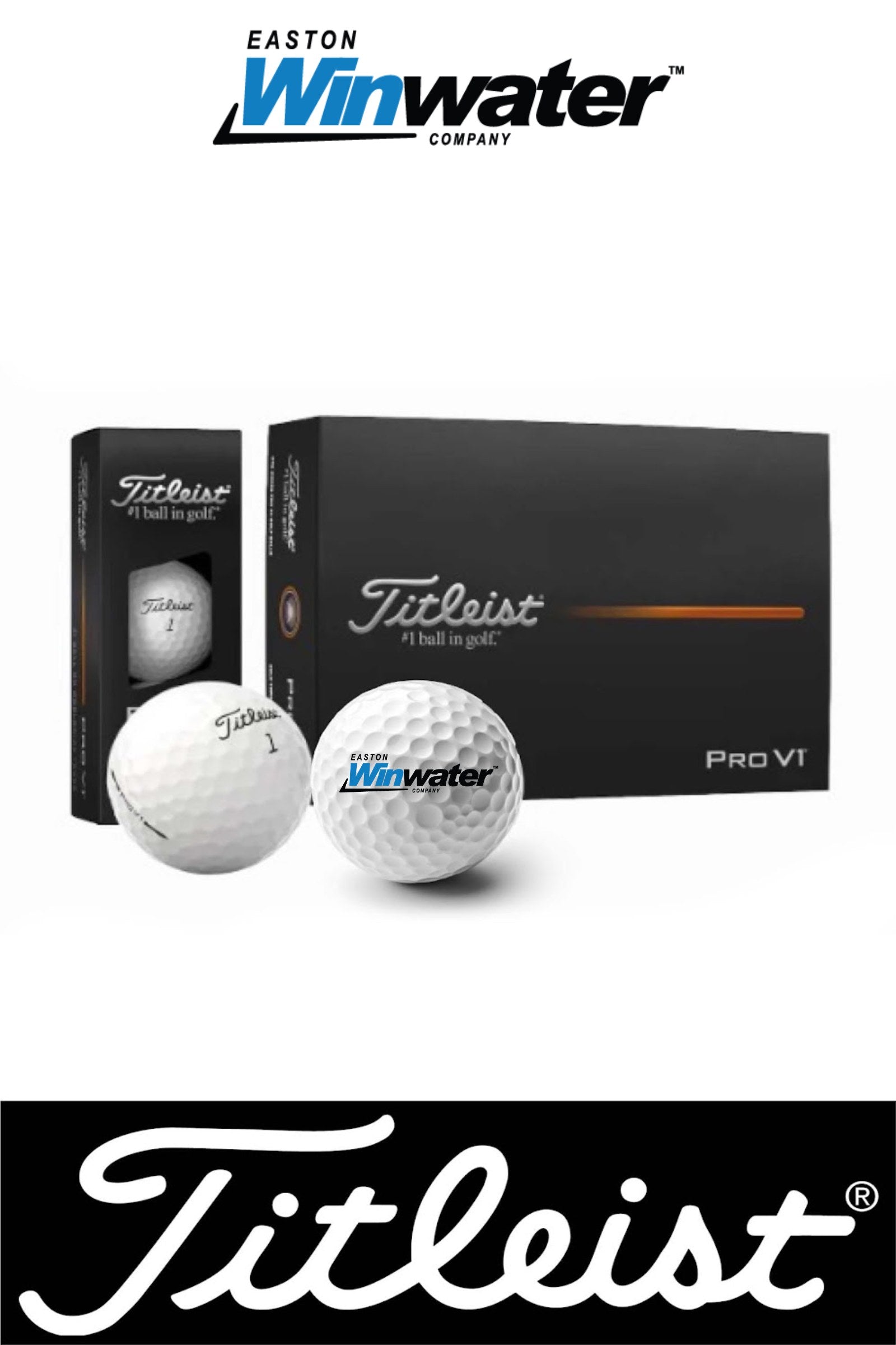 Titleist Pro V1 Golf Balls - Easton Winwater